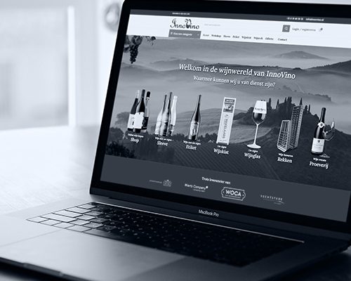 InnoVino Website bouwen